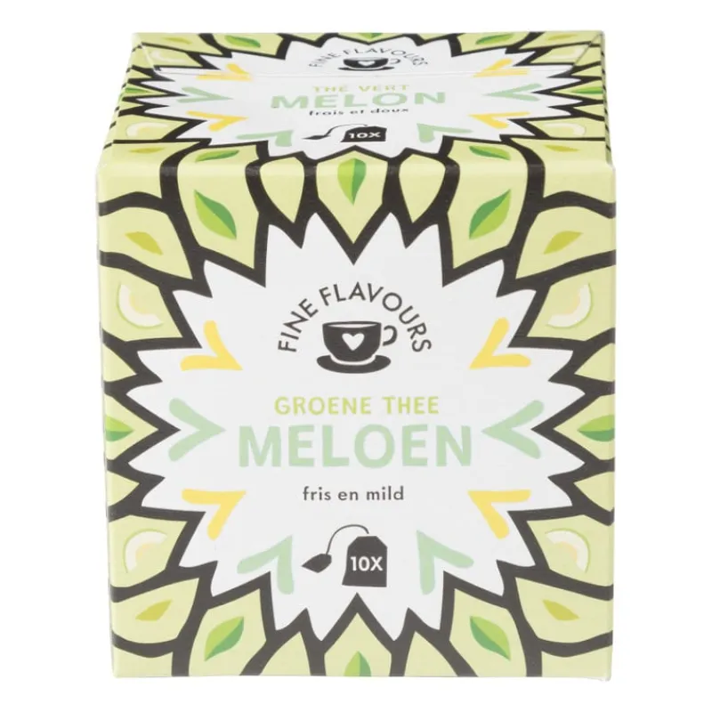 Xenos Thee-Fine Flavours groene thee - meloen - 10 zakjes
