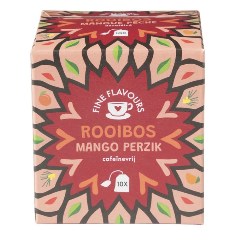 Xenos Thee-Fine flavours rooibos thee - mango perzik - 10 zakjes