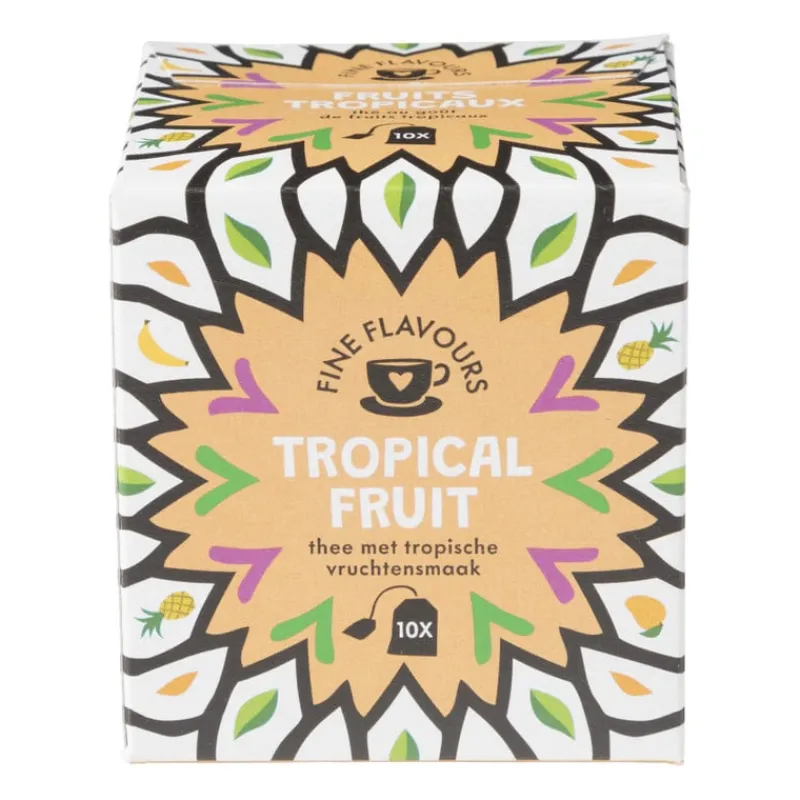 Xenos Thee-Fine flavours vruchten thee - tropical fruit - 10 zakjes