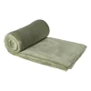 Xenos Plaids-Fleece deken - groen - 200x150 cm