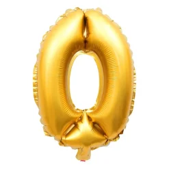 Xenos Ballonnen|Verjaardagen-Folieballon - cijfer 0