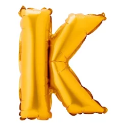 Xenos Ballonnen-Folieballon - K - 30 cm