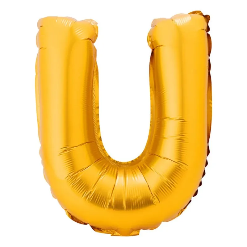 Xenos Ballonnen-Folieballon - U - 30 cm