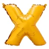 Xenos Ballonnen-Folieballon - X - 30 cm