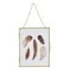 Xenos Fotolijsten-Fotolijst aan ketting - goud - 18x23 cm