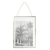 Xenos Fotolijsten-Fotolijst aan ketting staand - goud - 21x30 cm