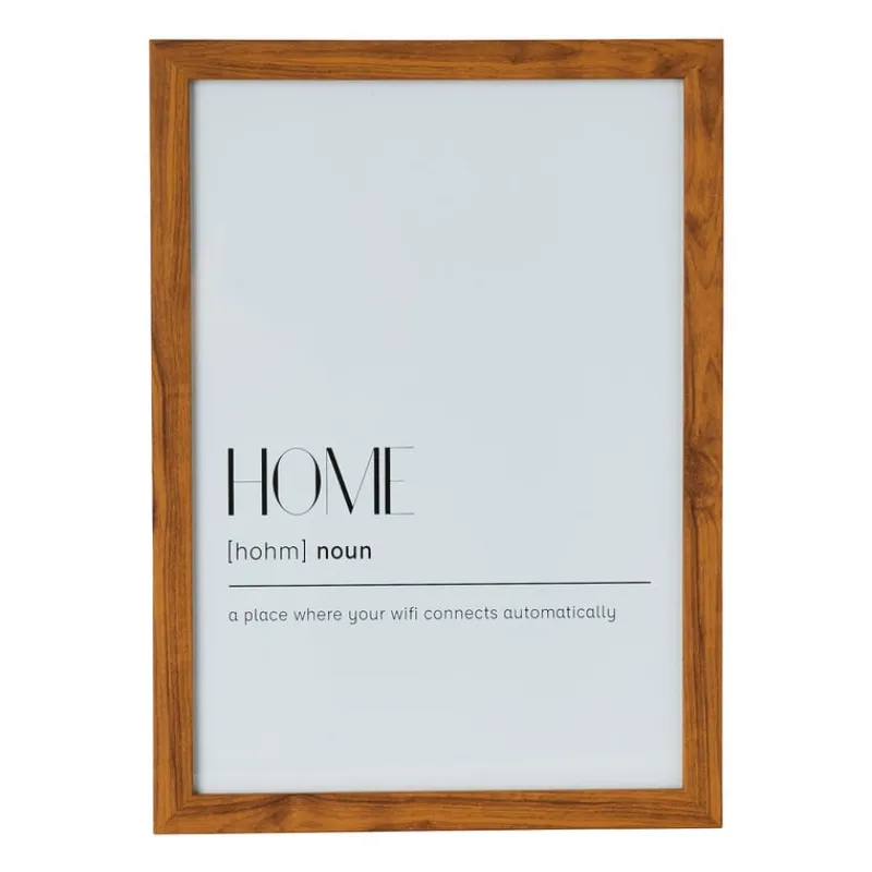 Xenos Fotolijsten-Fotolijst basic - hout - 21x30 cm