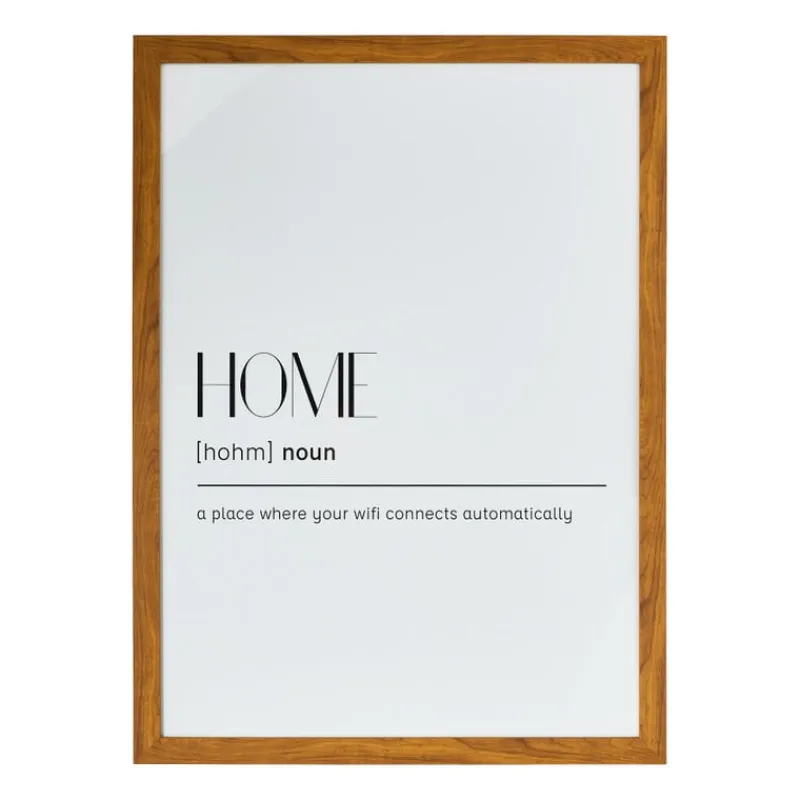 Xenos Fotolijsten-Fotolijst basic - hout - 50x70 cm