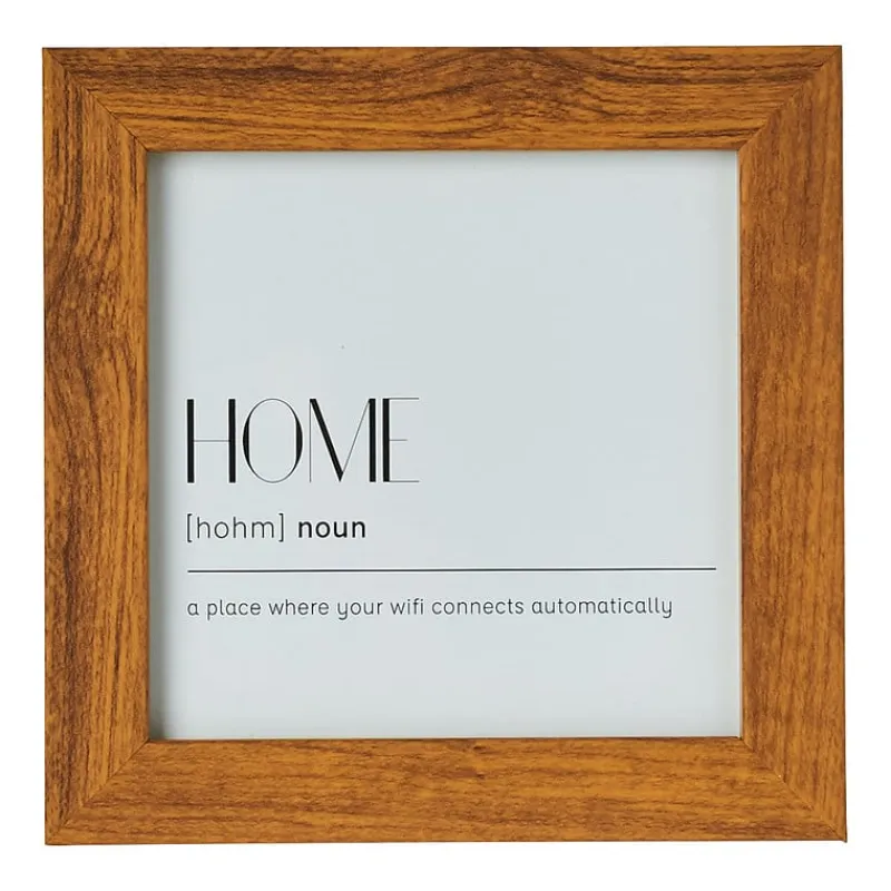 Xenos Fotolijsten-Fotolijst basic - hout - 10x10 cm