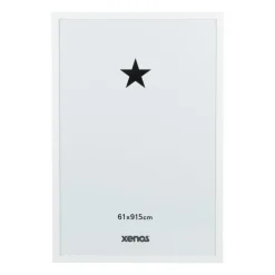 Xenos Fotolijsten-Fotolijst basic - 61x91.5 cm - wit