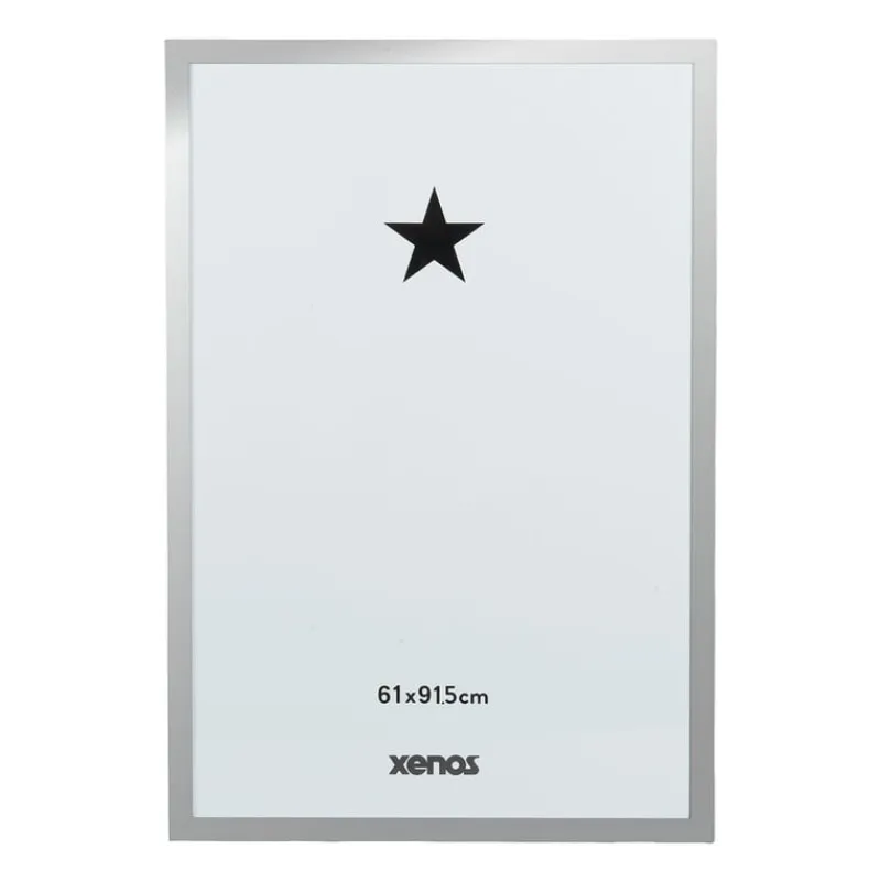 Xenos Fotolijsten-Fotolijst basic - 61x91.5 cm - zilverkeurig