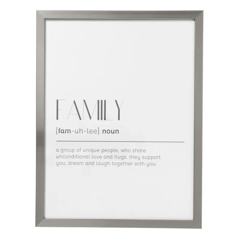 Xenos Fotolijsten-Fotolijst basic - zilver - 30x40 cm