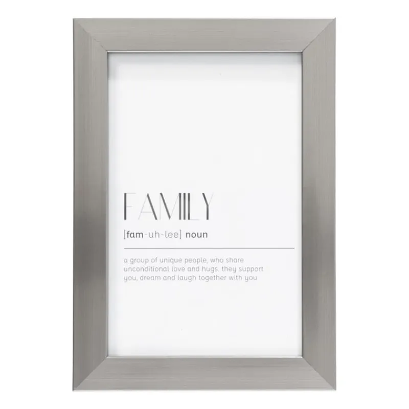 Xenos Fotolijsten-Fotolijst basic - zilver - 10x15 cm