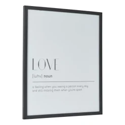 Xenos Fotolijsten-Fotolijst basic - zwart - 40x50 cm