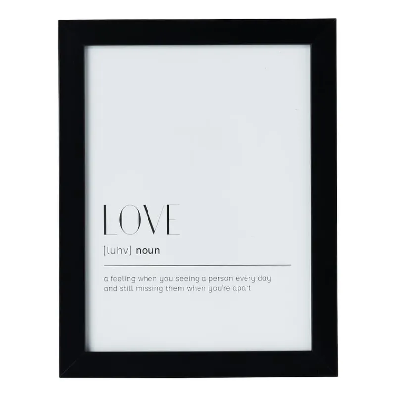 Xenos Fotolijsten-Fotolijst basic - zwart - 15x20 cm