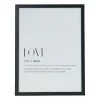 Xenos Fotolijsten-Fotolijst basic - zwart - 30x40 cm