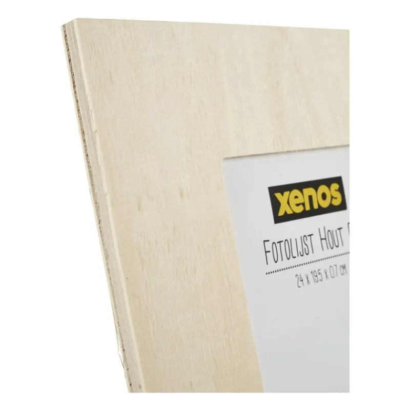 Xenos Fotolijsten-Fotolijst hout DIY - 24x19.5x0.7 cm