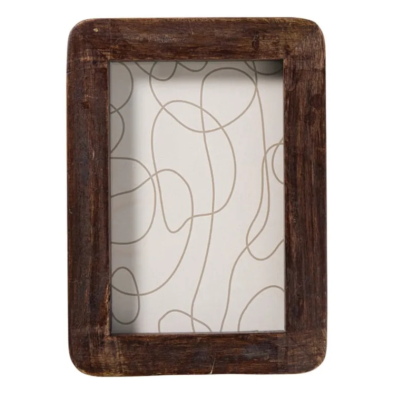 Xenos Fotolijsten-Fotolijst hout klein - bruin - 10x15 cm
