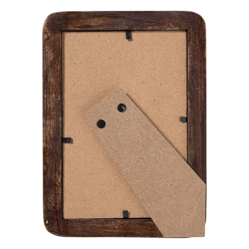 Xenos Fotolijsten-Fotolijst hout klein - bruin - 10x15 cm