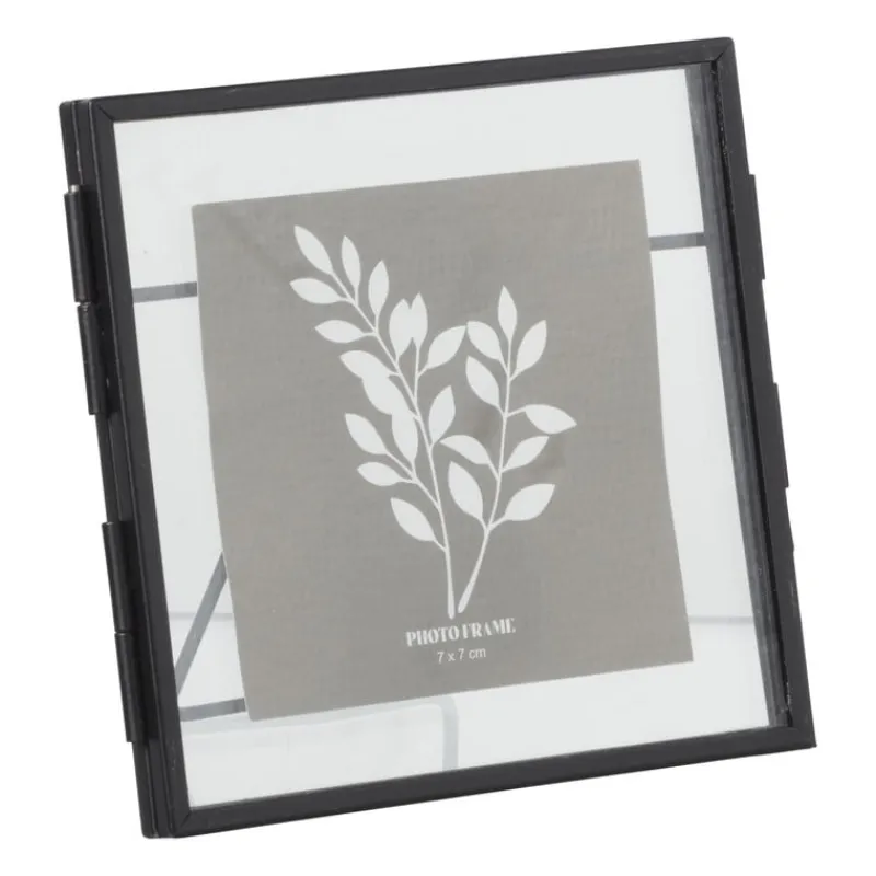 Xenos Fotolijsten-Fotolijst mini - zwart - 10x10 cm