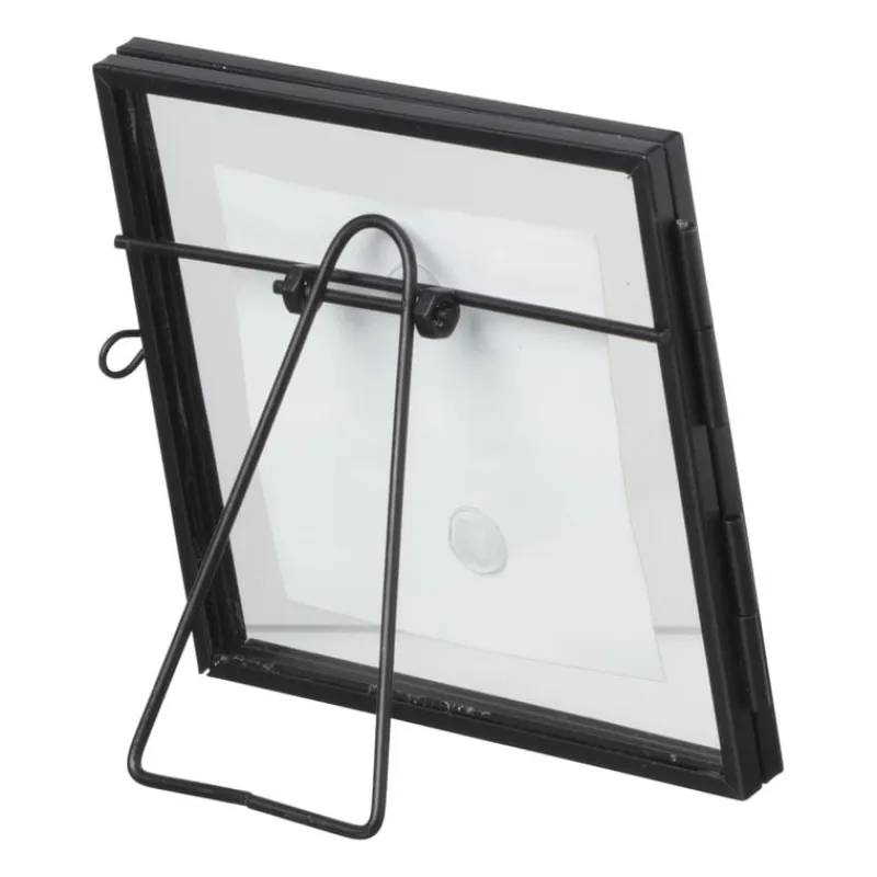 Xenos Fotolijsten-Fotolijst mini - zwart - 10x10 cm