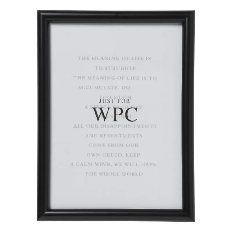 Xenos Fotolijsten-Fotolijst WPC - zwart - 13x18 cm