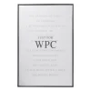 Xenos Fotolijsten-Fotolijst WPC - zwart - 60x90 cm