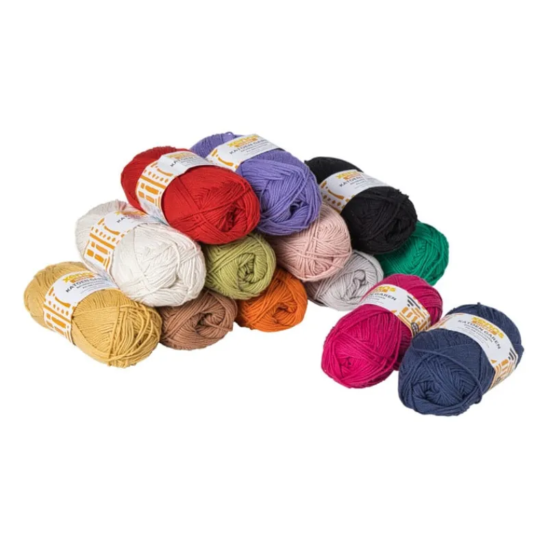 Xenos Garen-Garen katoen - fuchsia - 50 gram - 125 meter