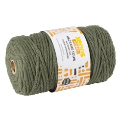 Xenos Garen-Garen macramé - groen - 500 gram - 100 meter