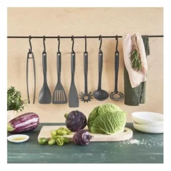 GastroMax Keukengerei-spiraalgarde bio nylon - donkergrijs - 28 cm
