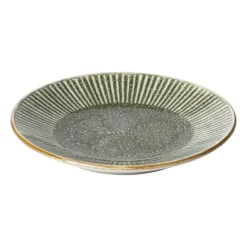 Xenos Borden-Gebaksbord Yara - groen - ⌀15.2 cm