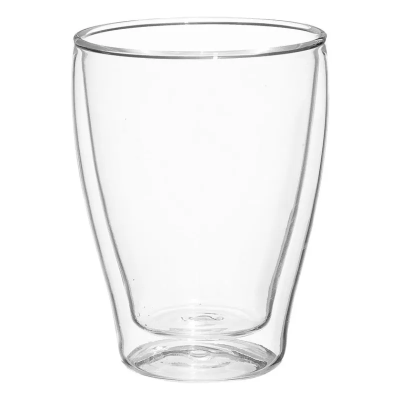 Xenos Koffieglazen|Theeglazen-Glas dubbelwandig taps - groot - 350 ml