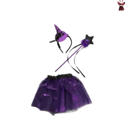 Xenos Verkleedaccessoires|Verkleedkleding-Halloween heks/duivel - kids - one size