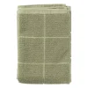 Xenos Thee- En Keukendoeken-Handdoek - groen - 50x50 cm