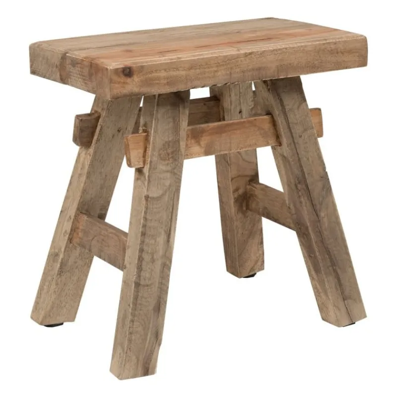Xenos Krukjes-Handmade krukje Ubud - recycle hout - 45x27x45 cm