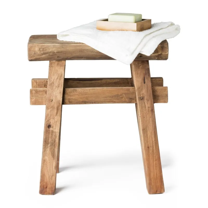 Xenos Krukjes-Handmade krukje Ubud - recycle hout - 45x27x45 cm