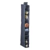 Xenos Opbergsystemen-Hang organiser met 10 vakken - grijs - 154x34x6 cm