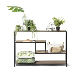 Xenos Kunstplanten-Hangplantje in potje - spits blad
