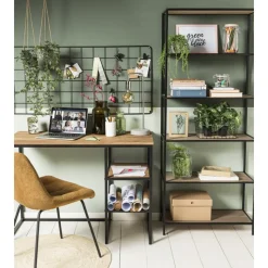 Xenos Kunstplanten-Hangplantje in potje - spits blad