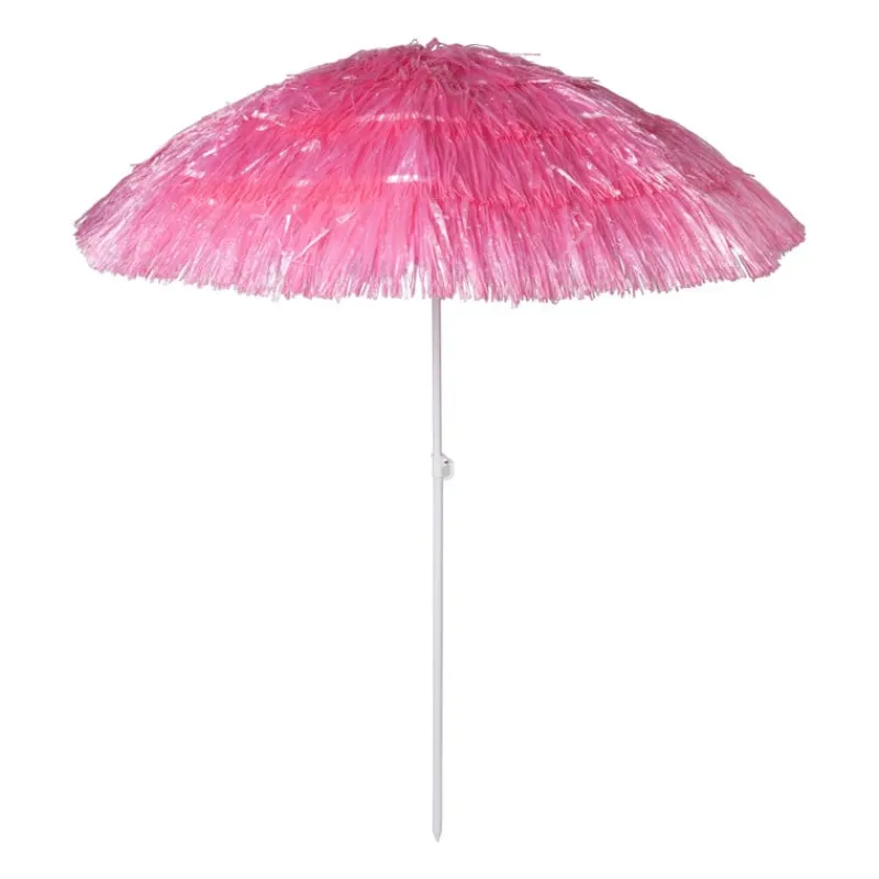 Xenos Parasols|Strandaccessoires-Hawaii parasol - fuchsia - ø160x180 cm