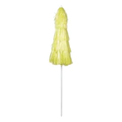 Xenos Parasols|Strandaccessoires-Hawaii parasol - groen - ø160x180 cm