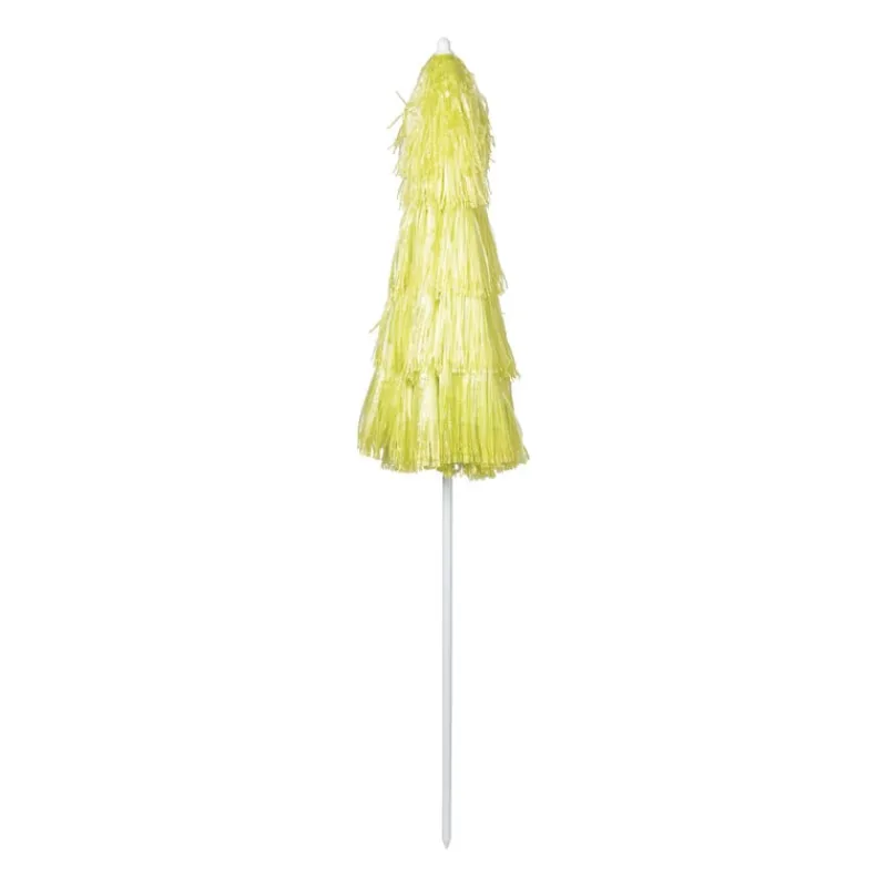 Xenos Parasols|Strandaccessoires-Hawaii parasol - groen - ø160x180 cm