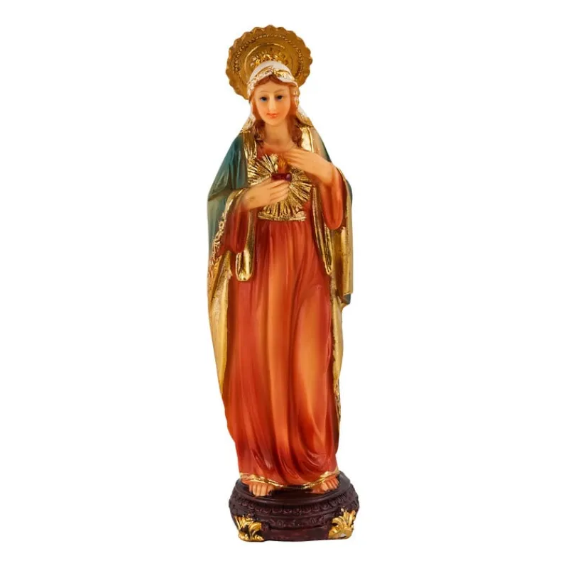 Xenos Decoratieve Beelden-Heilige beeld maria - diverse varianten - 14 cm