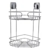 Xenos Doucherekjes-Hoekrek dubbel easy lock - 21x21x34 cm
