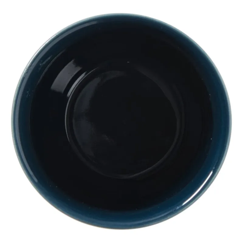 Hugo Kennis Mokken-espresso mok - blauw/wit - 70 ml