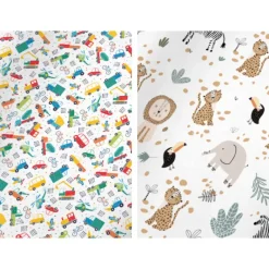 Xenos Inpakpapier-Inpakpapier jungle/auto - diverse varianten - 70x200 cm
