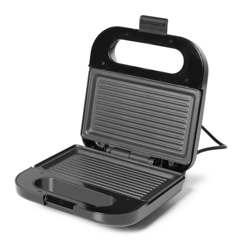 Xenos Keukenapparatuur-Inventum tosti ijzer - zwart - 9.5x23.6x22.8 cm