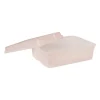 Xenos Opbergboxen-Iris clearbox - 10 liter - roze