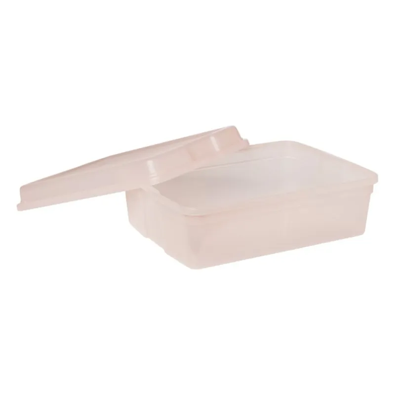 Xenos Opbergboxen-Iris clearbox - 10 liter - roze