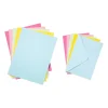 Xenos Wenskaarten-Kaart met enveloppen - multikleur - set van 24